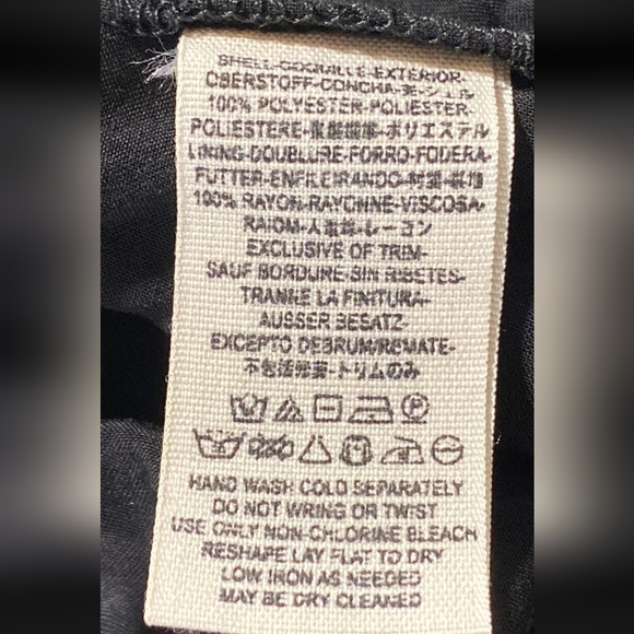 Free People Bnwt Elegant Eyelit Black Lace Embroidery Evening Dress Sz 6 - Picture 6 of 10